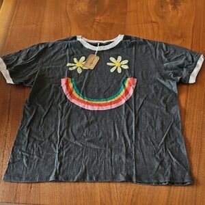 NWT Natural Life Short Sleeve T Shirt Size XS